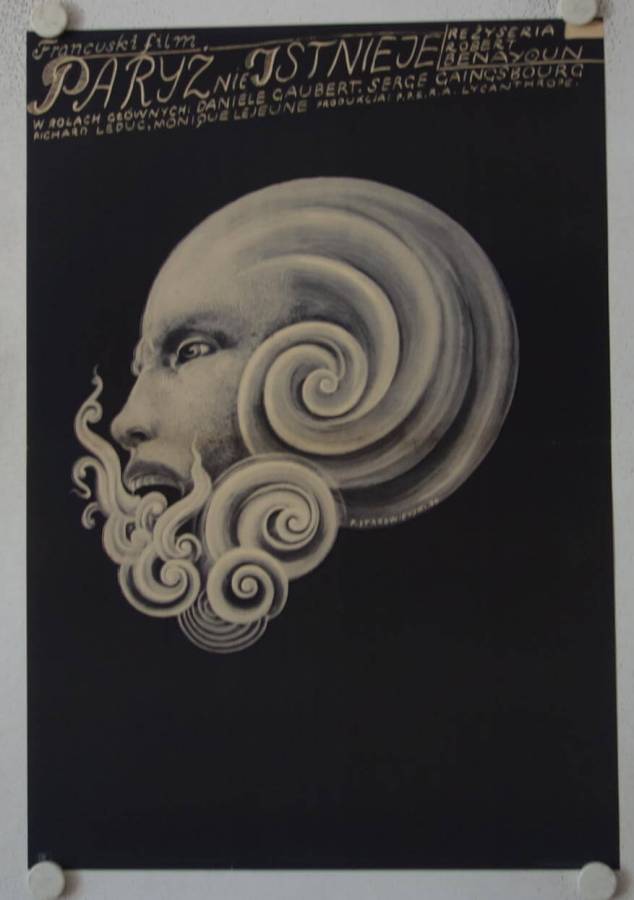 Paris nexiste pas originales polnisches Filmplakat